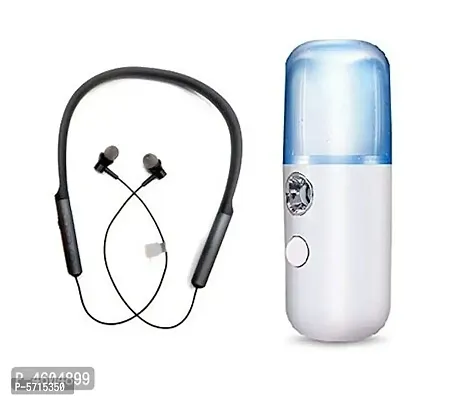 Neckband With Nano Mist Sprayer Bottle