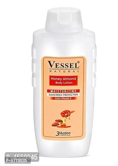 Honey Almonds Winter Protection Moisturizing Body Lotion With Extra Vitamin-E (650ml)-thumb0