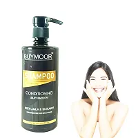 BUYMOOR Shampoo Nourishes Repair Smooth  Shine For Long and Lifeless Hair Dream Lengths for Men Women 500 ML (Pack of 4).-thumb1