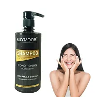 BUYMOOR Shampoo Nourishes Repair Smooth  Shine For Long and Lifeless Hair Dream Lengths for Men Women 500 ML (Pack of 6).-thumb2