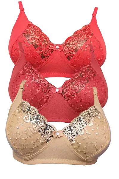 Buy PrettyCat Push-Up Padded Underwired Demi Cup Balconette Bridal Bra Panty  Set Online In India At Discounted Prices