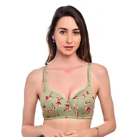 FANMADE (Pack of 3 Women) T-Shirt Lightly Padded Bra  (Multicolor)-thumb1