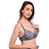FANMADE (Pack of 3 Women) T-Shirt Lightly Padded Bra  (Multicolor)-thumb2