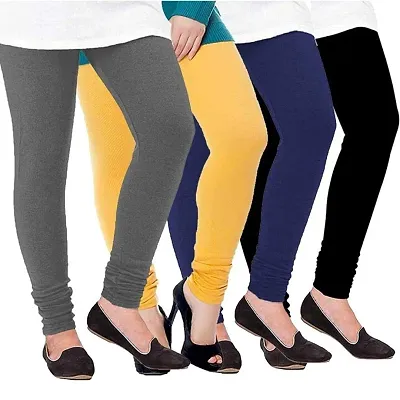 Buy online Blue Solid Full Length Leggings from winter wear for Women by  Aurelia for ₹1199 at 0% off | 2024 Limeroad.com