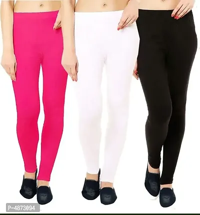 Buy Trendy Ankle Length Leggings Sizes-Free Size for Girls and