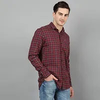 Checked Slim Fit Shirt with Patch Pocket-thumb3