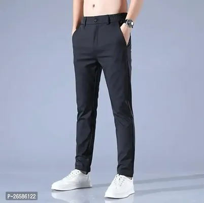 coloured button track pants for men-thumb0