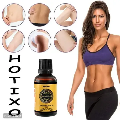 Hotixo Tummy Ginger Oil, for Belly Drainage Ginger Massage Oils For Belly / Fat Reduction for Weight Loss, Fat Burner Oil, Weight Loss Oil For Men  Women-30ml pack of 1-thumb2