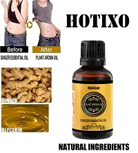 Hotixo Tummy Ginger Oil, for Belly Drainage Ginger Massage Oils For Belly / Fat Reduction for Weight Loss, Fat Burner Oil, Weight Loss Oil For Men  Women-30ml pack of 2-thumb2