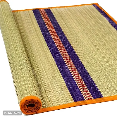 Chatai Mats Home Long Floor Mat Sleeping | Length-6Ft Width-3.5Ft | Living  Bedroom Chataai Daily  Regular Usage River Grass Korai Pai-thumb0