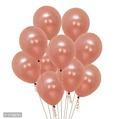 GROOVY DUDZ Happy birthday decoration items for girl,boy combo, SetPcs Balloon Garland Kit - 60 pcs -Rose Gold Balloons, Confetti Ballon, Heart  Star Foil Balloons For Birthday Decoration-thumb4