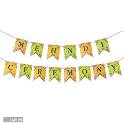 GROOVY DUDZ Haldi Mehndi Ceremony Decoration Pack of 50 items Decoration Kit-thumb3