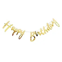 GROOVY DUDZ Unicorn Theme Birthday Decorations Combo Set- 40Pcs Kit with Happy Birthday Bunting, Head Foil, Metallic Balloons - Happy Birthday Decoration Kit for Girls / Unicorn Birthday Decorations-thumb3