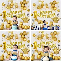 GROOVY DUDZ 2nd Birthday Decoration For Baby Boy Or Girl, Balloons Combo 60 Pcs Balloon (Multicolor, Pack of 60)-thumb3