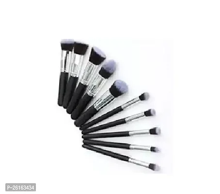 Makeup Brush Set Premium Cosmetics Foundation Blending Blush Eyeliner Set Of 10