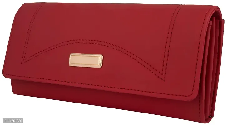 Odette Women Red Crystals Party Clutch Bag