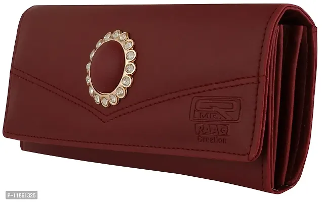 Brown Ellena Top Grain Genuine Leather Hand Purse Clutch Wallet For Women  at Rs 450 in Kolkata