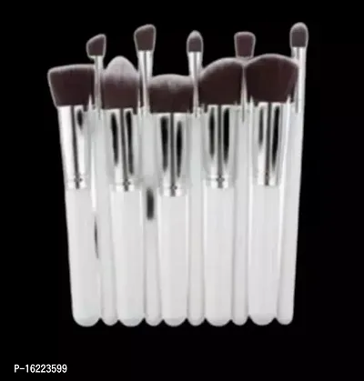 Perfectly Precise Brush Kit for Makeup   Multicolour  Pack Of 10 pcs.