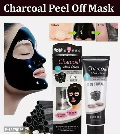 Stylish Fancy Glamour Glow Charcoal Radiance Mask-thumb0