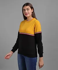 Trendy Attractive Mustured Black Mid Tape Pullover-thumb1