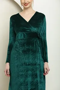 Stylish Velvet Dress for Women-thumb3