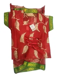 Baby saree Wala Lehenga(Red)-thumb3