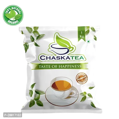 CHASKATEA Premium Natural Tea Powder |Assam Tea | Rich  Aromatic Chai | Perfect Blend of Tea Spices | Daily Refreshment | 1Kg-thumb0