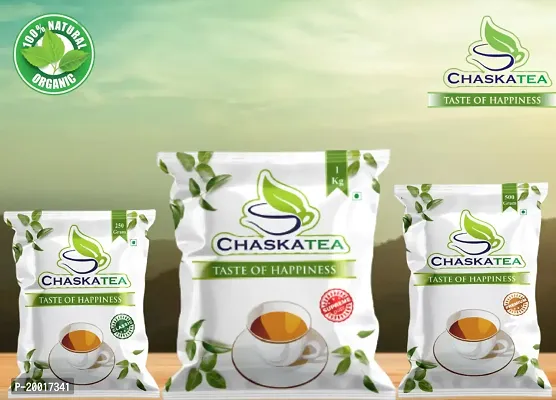 CHASKATEA Classic Natural Tea Powder | Regular Tea | Assam Tea | Rich  Aromatic Chai | Perfect Blend of Tea Spices | Daily Refreshment | 500gm-thumb2