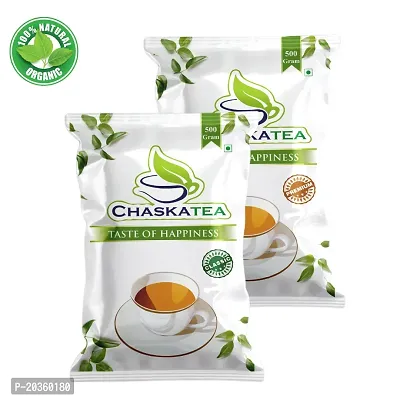 CHASKATEA Classic Tea Powder 500g | Premium Tea 500g | Combo Pack of Tea | Perfect Blend of Tea Spices | Daily Refreshment-thumb0