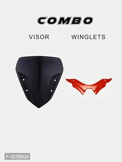 mt 15 winglet visor red Bike Fairing Kit-thumb0