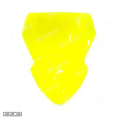 Unbreakable Universal Visor Bike Windshield neon yellow UV-2 Bike Headlight Visor-thumb0