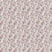 TailoringIndia Watercolor Flower Print On Fabric Material | Poly Mull Blend | 30 Meter | Multi | TI-1353-Poly Mull Blend_30 Meter-thumb2