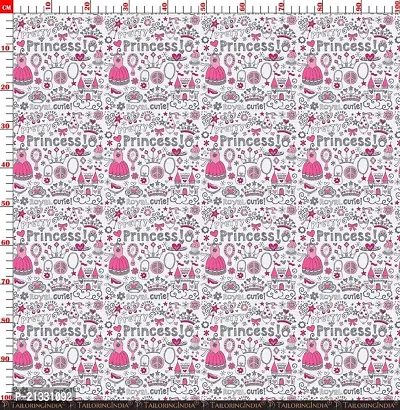 TailoringIndia Irish renf Print On Fabric Material | Chiffon | 2.5 Meter | Multi | TI-76-Chiffon_2.5 Meter-thumb3