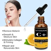 EIBHC Vitamin C Serum for Face  Eye Area, Anti Aging Serum with Hyaluronic Acid, Vitamin E, Organic Aloe Vera and Jojoba Oil, Hydrating  Brightening Serum-thumb3