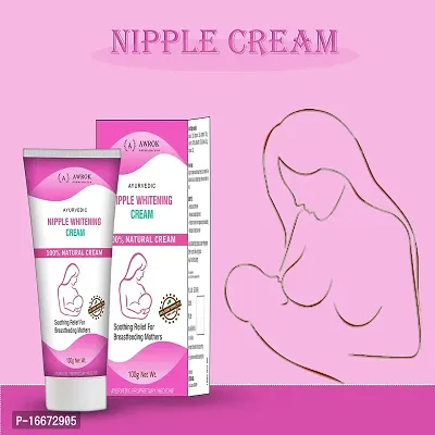 EIBHC Nipple Whitening cream For Women Help Hydrates and Soothes Skin,Dark Spot Cream Natural whitening Cream, Instant Result (100 G)-thumb5