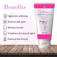 EIBHC V-Whitening Body Cream for Sensitive Skin, Lightening  Whitening Cream for Women (100 g)-thumb2