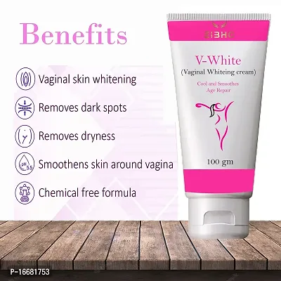 EIBHC V-Whitening Body Cream for Sensitive Skin, Lightening  Whitening Cream for Women (100 g)-thumb3