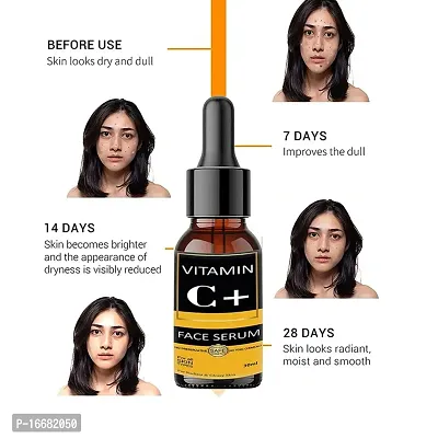 EIBHC Vitamin C Serum, Retinol Serum and Hyaluronic Acid Serum for Brightening, Firming, and Hydrating for Face; Total Skin Reset Day  Night-thumb3