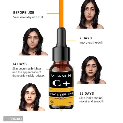 EIBHC Vitamin C Serum - Brightening, Anti-Aging Skin Repair, Supercharged Face Serum, Dark Circle, Fine Line  Sun Damage Corrector (30 ml)-thumb3