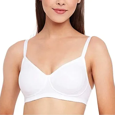 Stylish Blend Solid Bras For Women