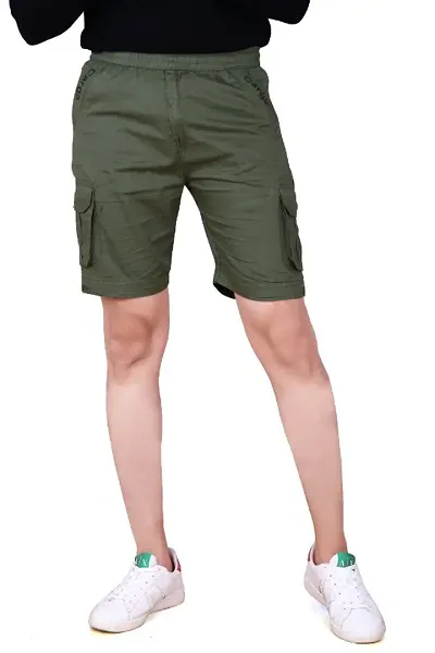 Stylish Cotton Regular Fit Shorts For Men