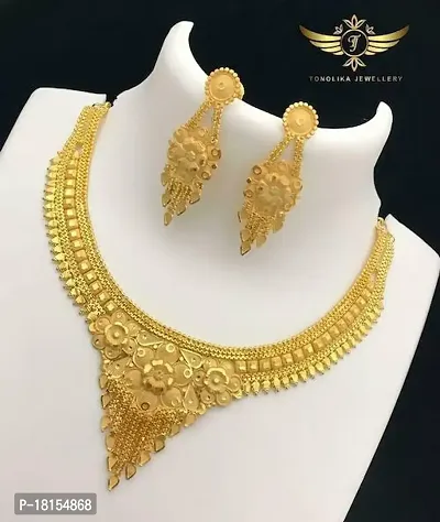 Siraaz Jewellery set gold plated for women