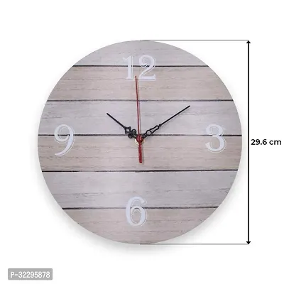 Stylish Wooden Analog Wall Clock for Home Decor-thumb3