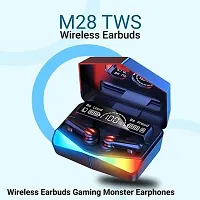 Modern Bluetooth Wireless Earbuds With Microphone-thumb2