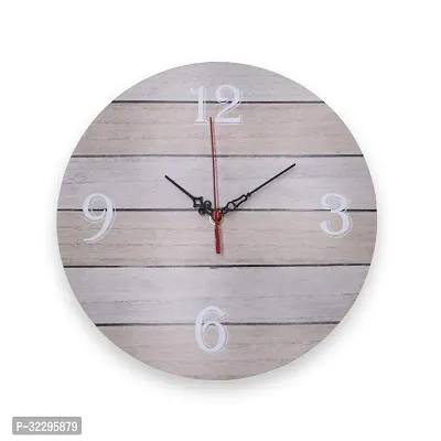 Stylish Wooden Analog Wall Clock for Home Decor-thumb2