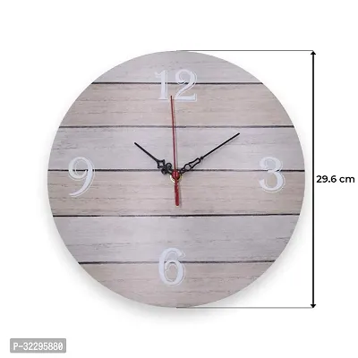 Stylish Wooden Analog Wall Clock for Home Decor-thumb3