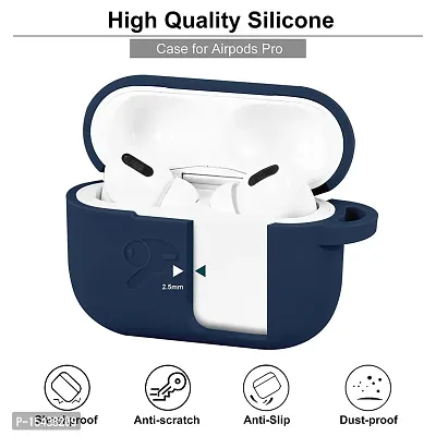 oft Silicone Case , AirPods Pro Case Cover- Blue-thumb3
