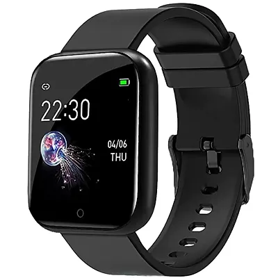 smart watch D20 - smart watch for men and woman Android Bluetooth with Heart Rate Activity Tracker -black