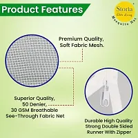 STORIA Mosquito Net for Single Bed Machardani, Folding Mosquito net for Single Bed-thumb3