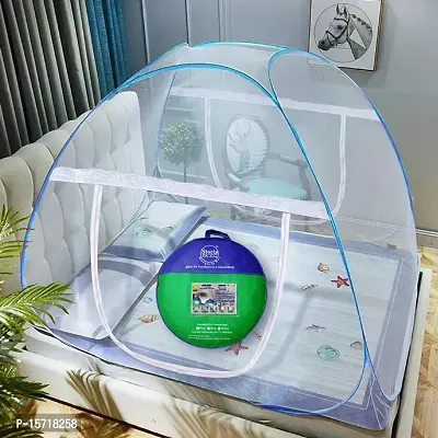 STORIA Mosquito Net for Single Bed Machardani, Folding Mosquito net for Single Bed-thumb3